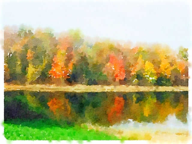 Autumn Arrives at Codorus, Fine Art Print